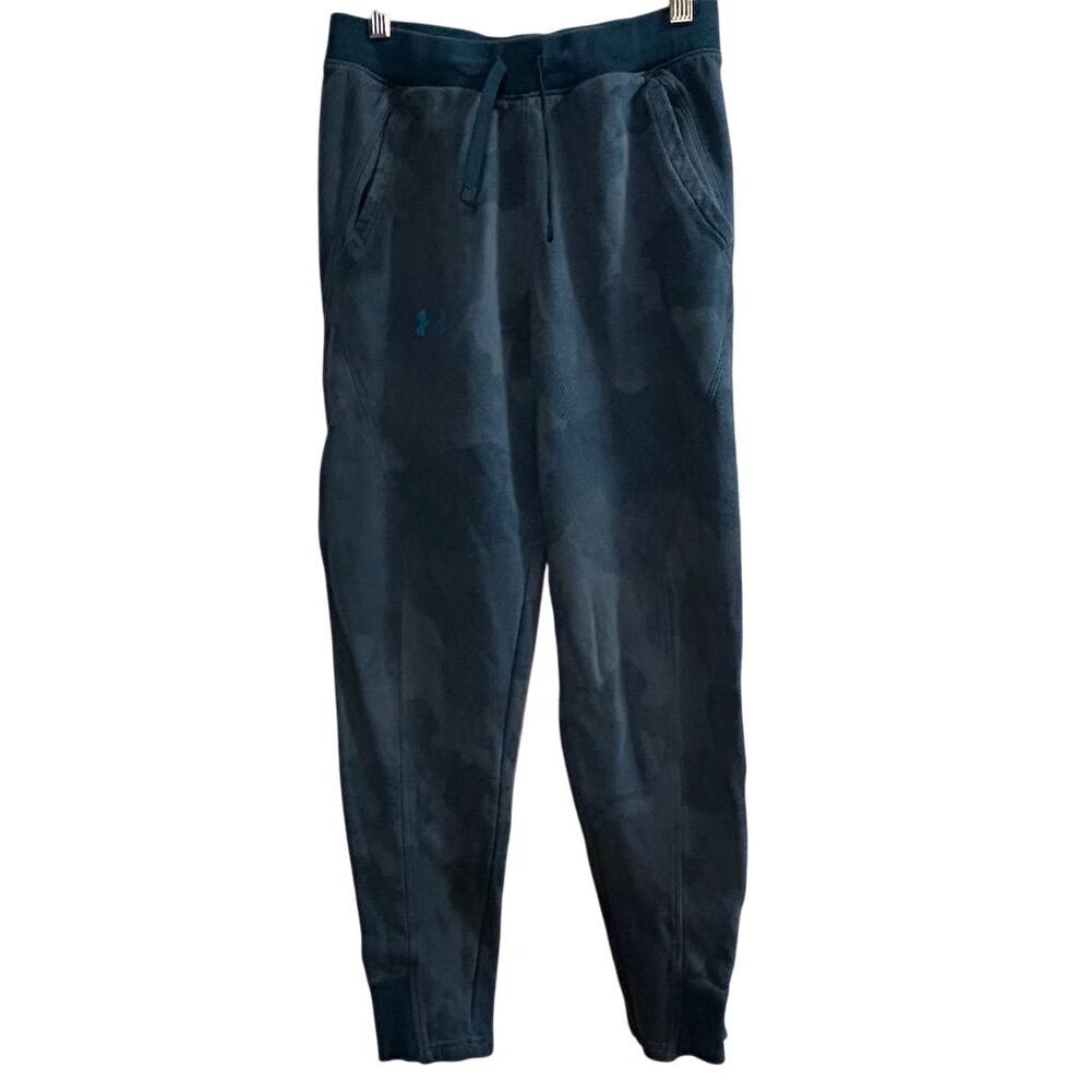 Under Armour‎ Kids Camo Joggers Blue Size XL Athletic Casual Pants